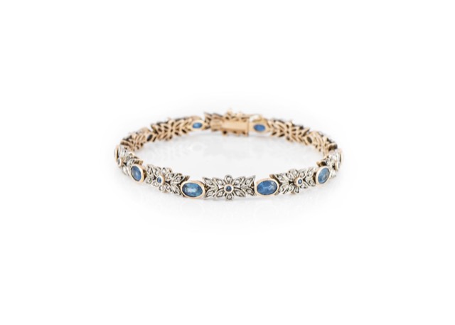 Sapphire bracelet