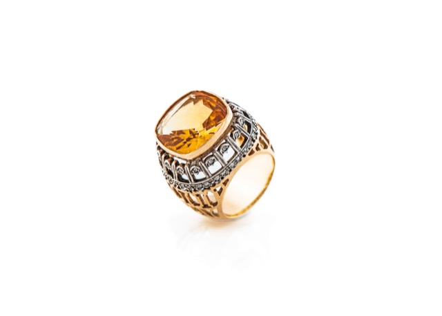 Topaz ring